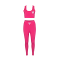 Pink Model Allstarz Yoga Set