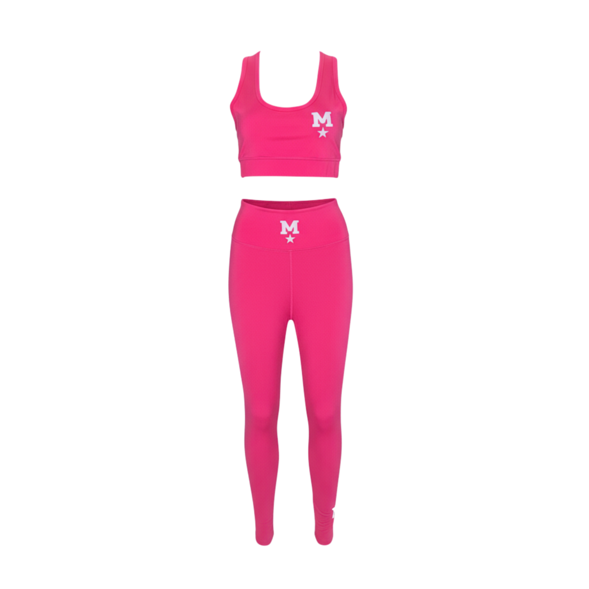 Pink Model Allstarz Yoga Set