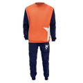 Peach & Navy Star Collection Sweatsuit