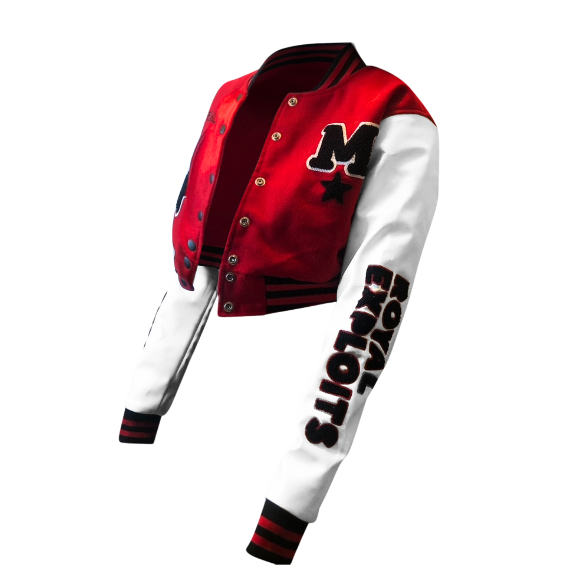 Allstarz Varsity Crop Jacket