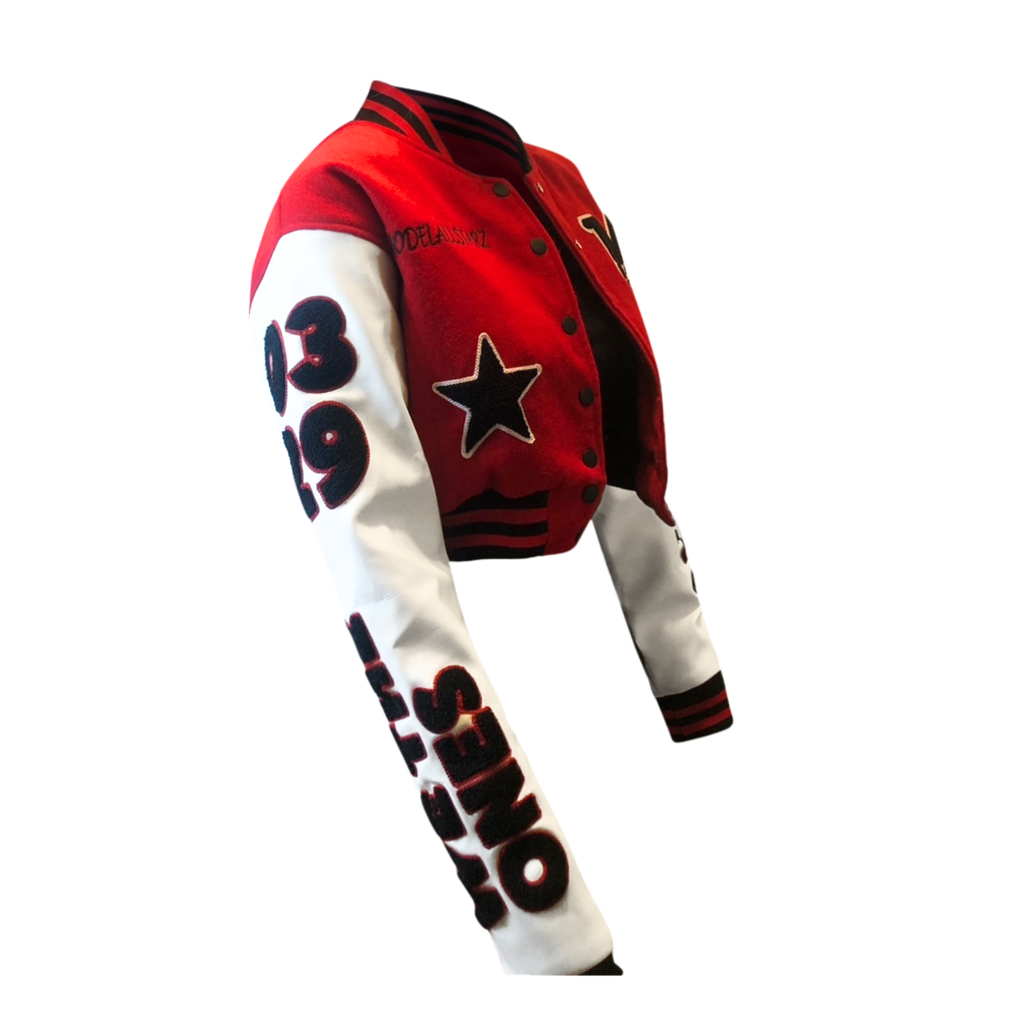 Allstarz Varsity Crop Jacket