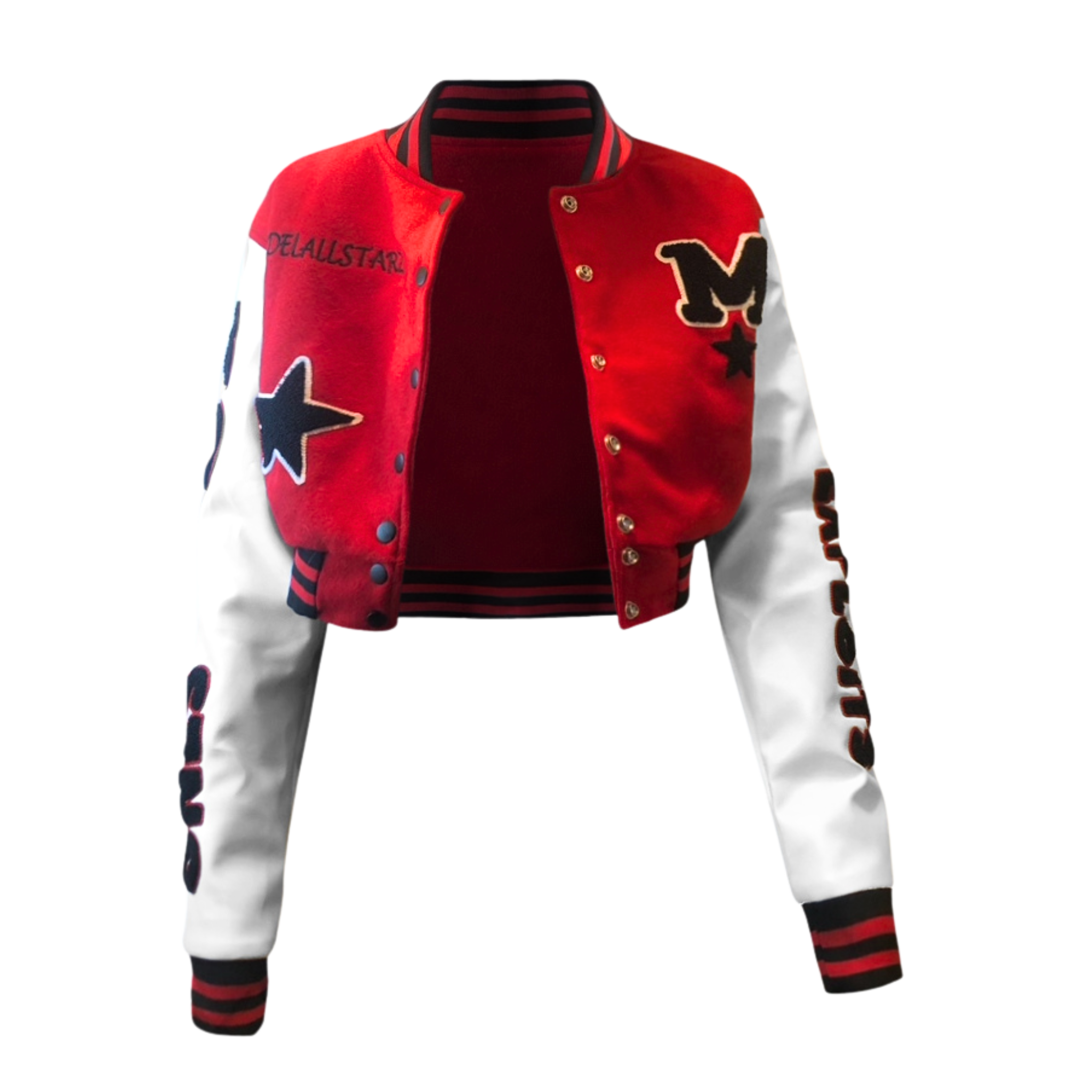 Allstarz Varsity Crop Jacket