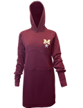 Burgundy Allstarz Hoodie Dress