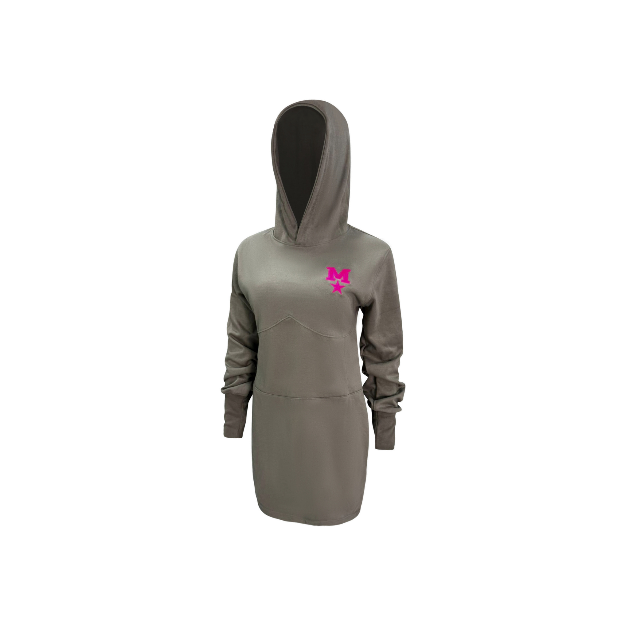 Gray & Pink Allstarz Hoodie Dress