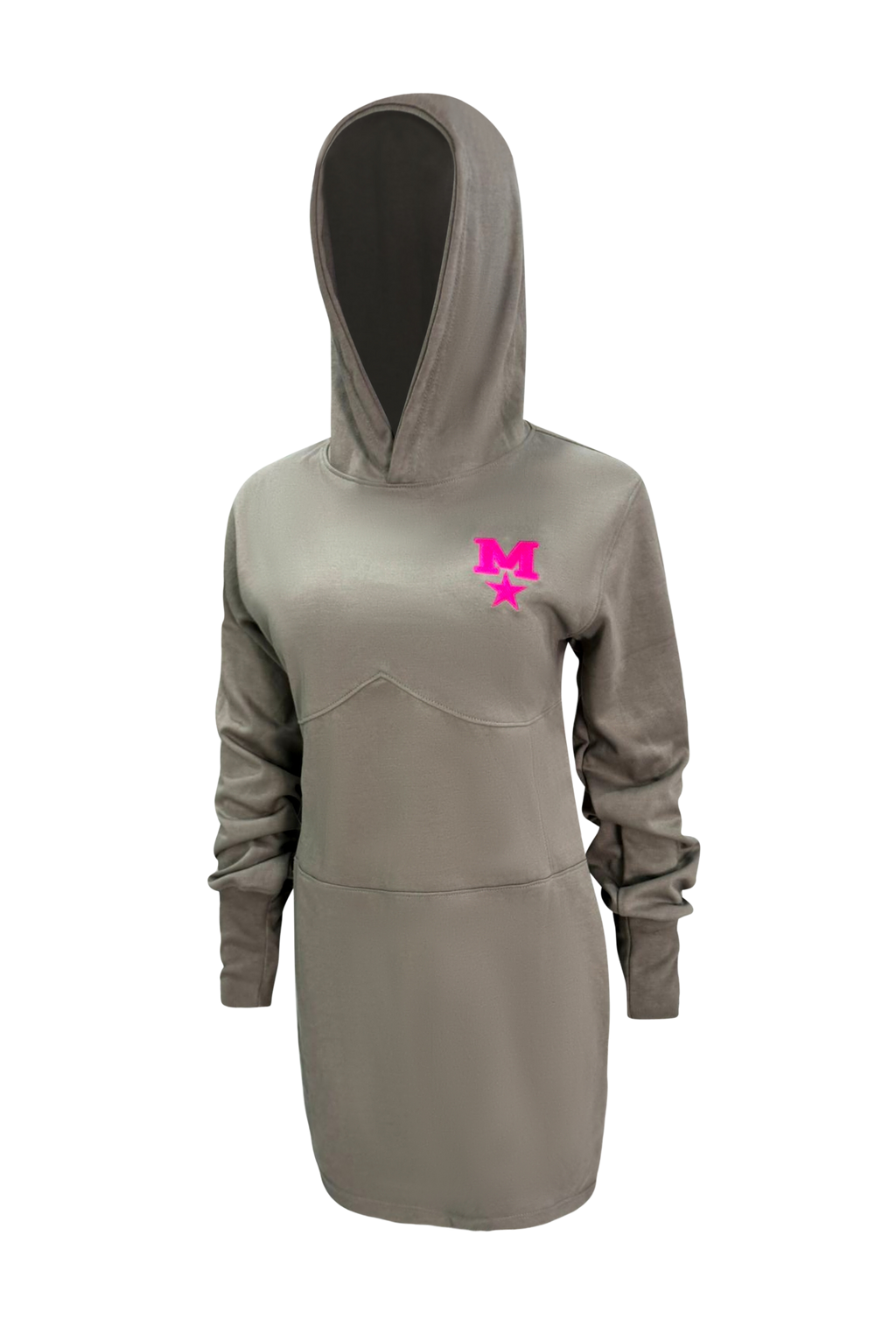 Gray & Pink Allstarz Hoodie Dress