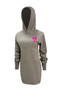 Gray & Pink Allstarz Hoodie Dress